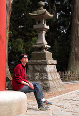 Image showing Tourist in Japan