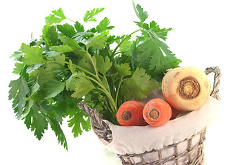 Image showing Soup vegetables