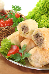 Image showing Minced meat pie