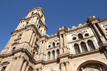 Image showing Malaga cathedral