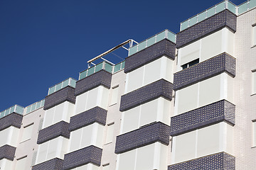 Image showing Modern apartment building