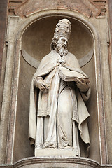 Image showing Saint statue