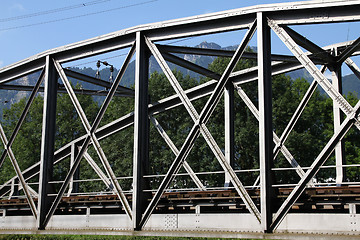 Image showing Truss bridge