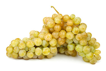Image showing Ripe green grapes