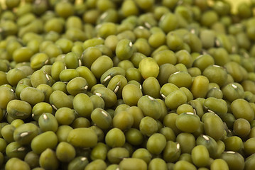 Image showing Green mung beans