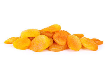 Image showing Some dried apricots