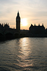 Image showing Big ben in london,