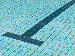 Image showing Swimming pool background