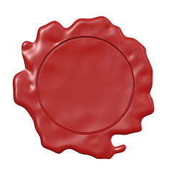 Image showing wax seal