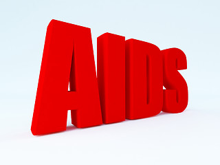 Image showing aids background