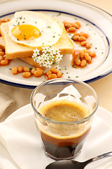 Image showing Breakfast And Coffee