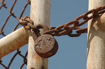 Image showing Rusted Lock