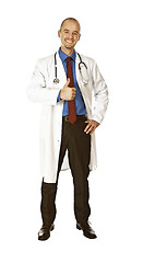 Image showing positive young doctor
