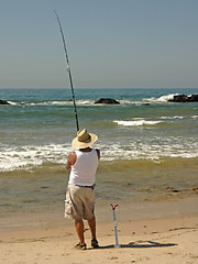 Image showing Sunday Fishing