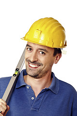 Image showing handyman portrait