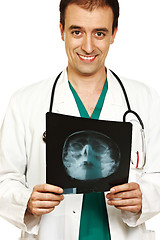 Image showing xray and doctor