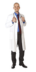 Image showing CONFIDENT DOCTOR