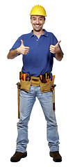 Image showing positive handyman