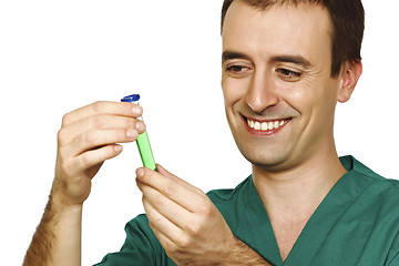 Image showing smiling doctor