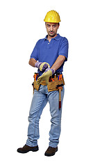 Image showing handyman portrait