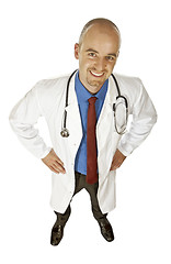 Image showing young confident doctor