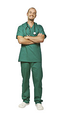 Image showing confident doctor