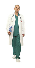 Image showing walking doctor