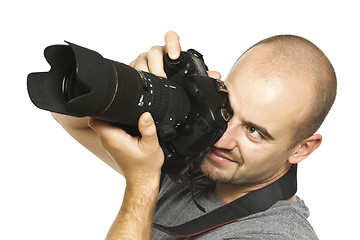 Image showing photographer on duty