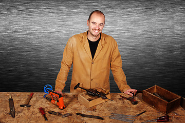 Image showing portrait of carpenter