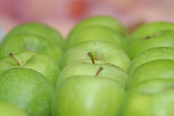 Image showing Green apples