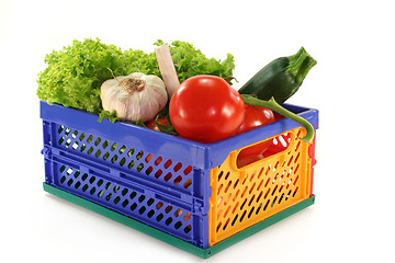 Image showing Vegetable box