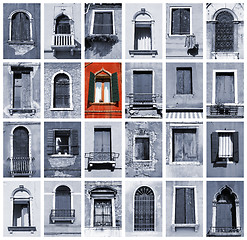 Image showing Venice windows