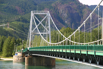Image showing Columbia River bridge