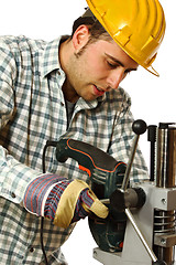 Image showing handyman portrait