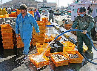 Image showing Fishermen