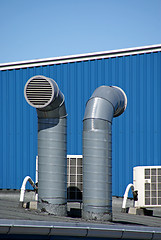 Image showing Pipes of ventilation 