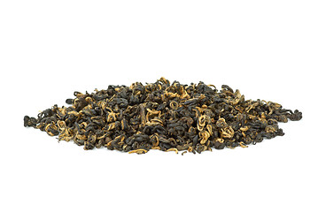 Image showing Small pile of black tea