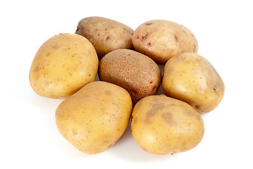 Image showing Some potatoes