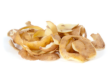 Image showing Some potato peel