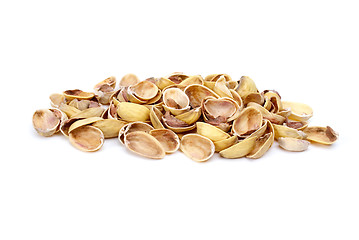 Image showing Some pistachio shells