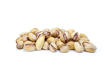 Image showing Some pistachios