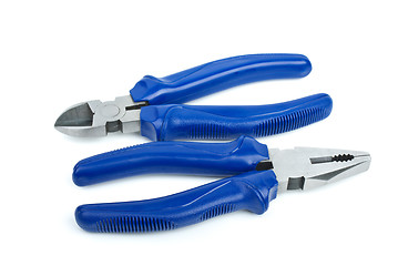 Image showing Pliers and side cutter tools