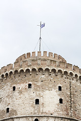 Image showing White Tower in Thessaloniki
