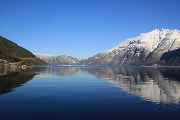 Image showing Norwegian fjord