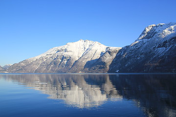 Image showing Norwegian fjord