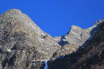 Image showing Norwegian mountain