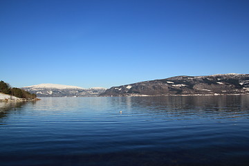 Image showing Norwegian fjord