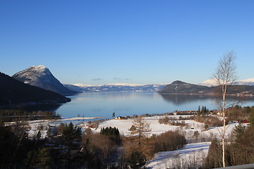 Image showing Norwegian fjord