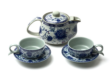 Image showing Tea set