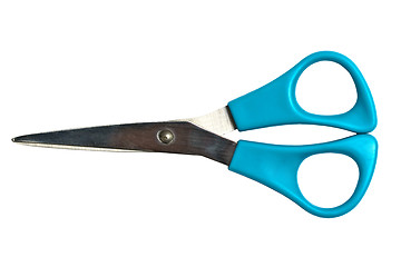 Image showing Blue scissors